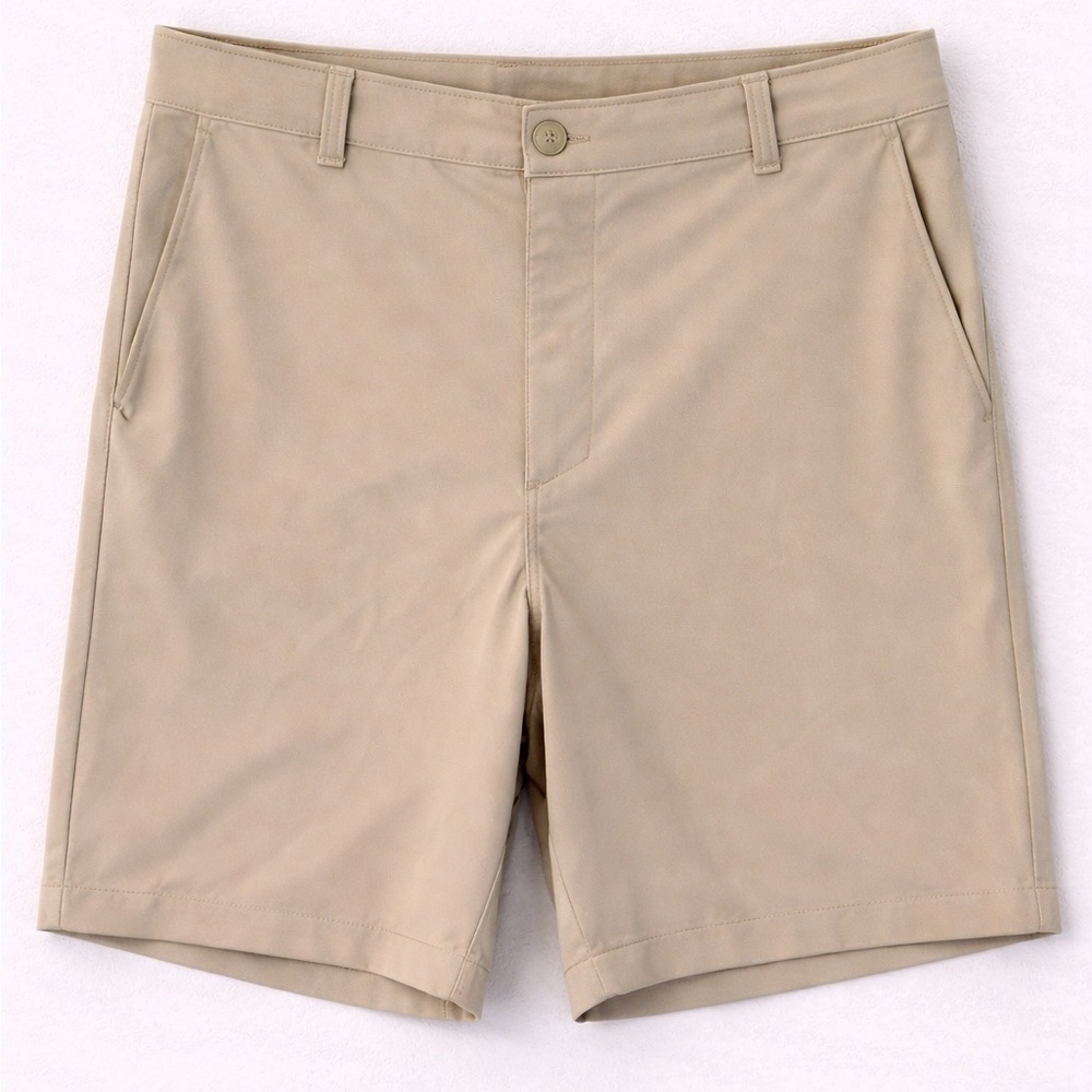 All In Motion Golf Shorts Men’s 36 Khaki Performance Stretch Athletic Casual